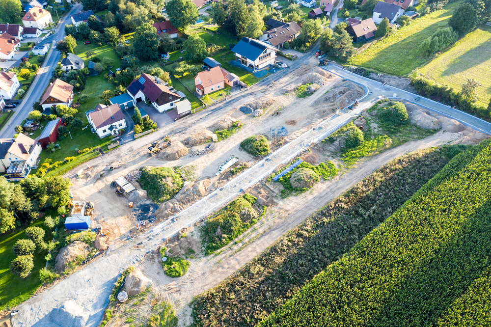 Baustellen Drohnenaufnahmen (MK Lichtbild)