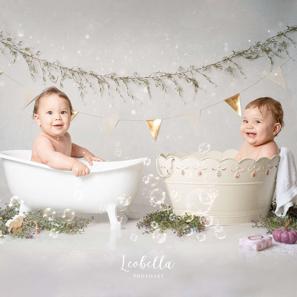 Zum ersten Geburtstag ein Milchbad bei Ilka (Leobella Photoart)