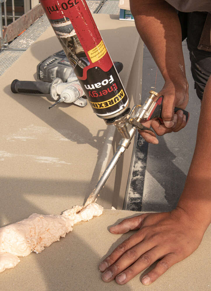 AUSTROTHERM - Fotoreportage auf einer Baustelle. Photo report on a construction site (Oliver Stamm Werbefotograf Fotodesigner)