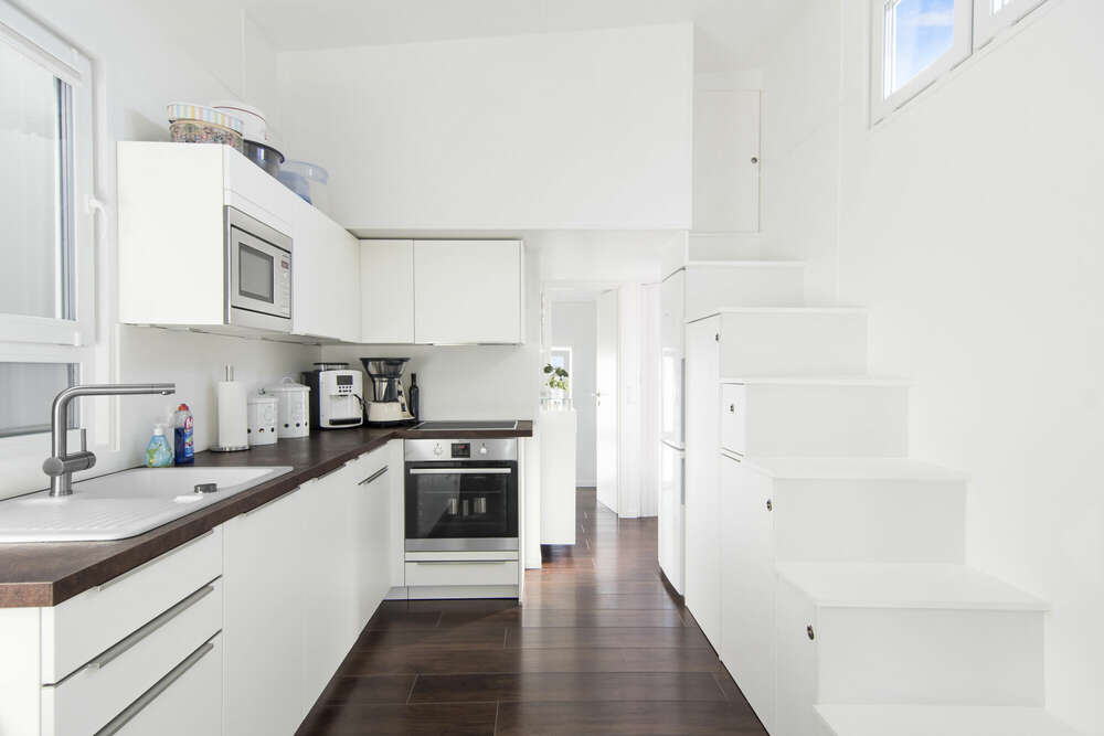 Küche in Tiny House (www.Leo-Helm.com/foto)