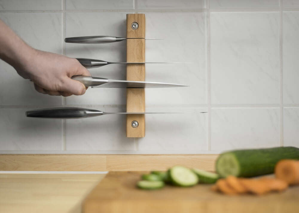 Produktfoto Messerhalter  (www.Leo-Helm.com/foto)