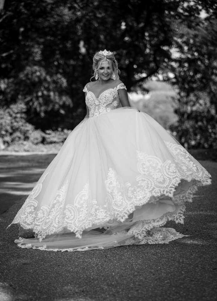 Freilicht Shooting Braut (Foto Studio Jörg  / Riege)