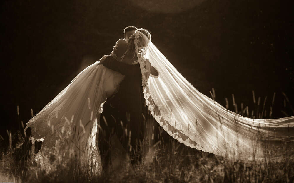 Shooting Brautpaar (Foto Studio Jörg  / Riege)