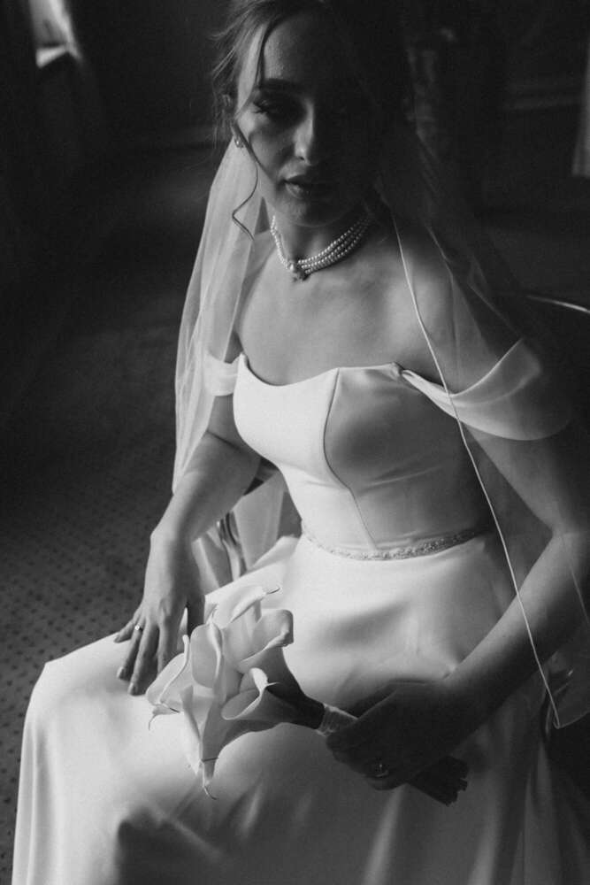 Braut bei der Trauung (Fotografin Ekaterina Seoud)