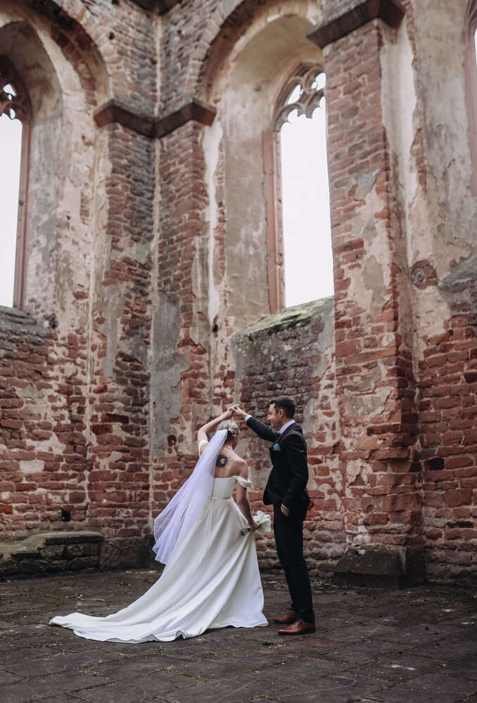 Brautpaar am tanzen (Fotografin Ekaterina Seoud)