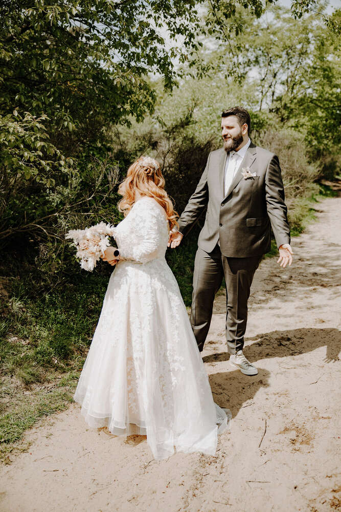 First Look Fotoshooting in der Wahner Heide  (Bernd Haschker Fotografie)