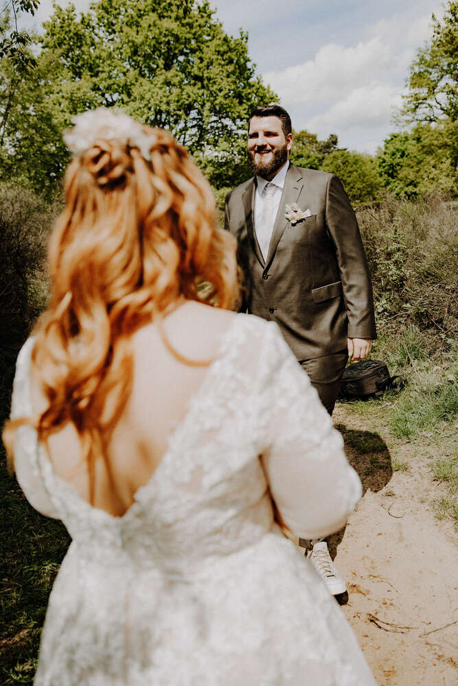 First Look Fotoshooting in der Wahner Heide  (Bernd Haschker Fotografie)