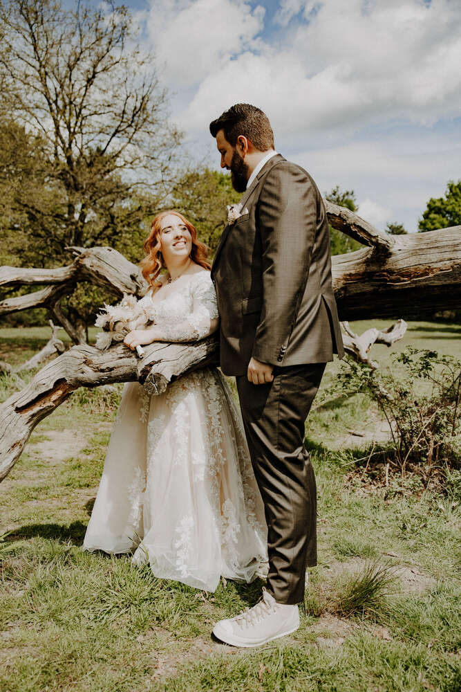 First Look Fotoshooting in der Wahner Heide  (Bernd Haschker Fotografie)
