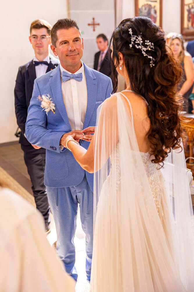 Kirchliche Hochzeit an der Mosel  (Bernd Haschker Fotografie)