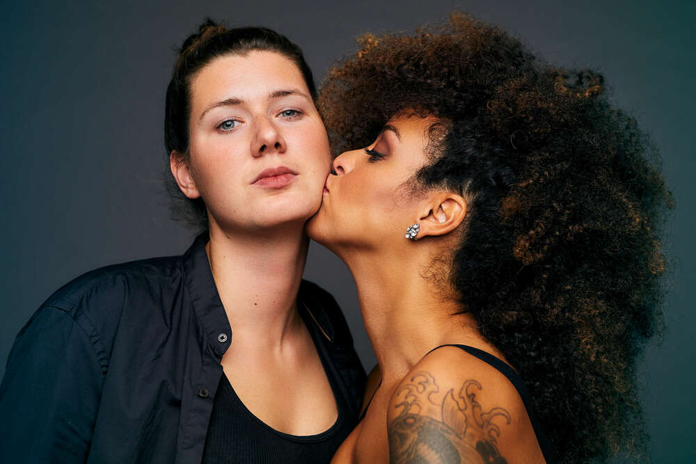 Portrait von 2 Frauen  (Aesthetische Fotografie)