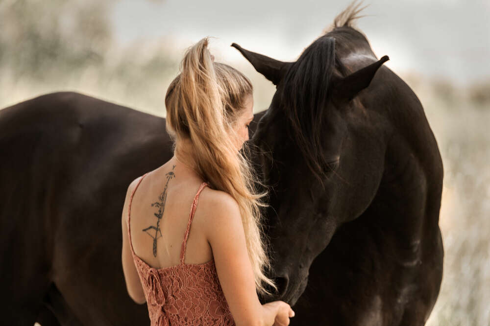 Fotoshooting mit Pferd (www.tierfotografie-luisa.de)