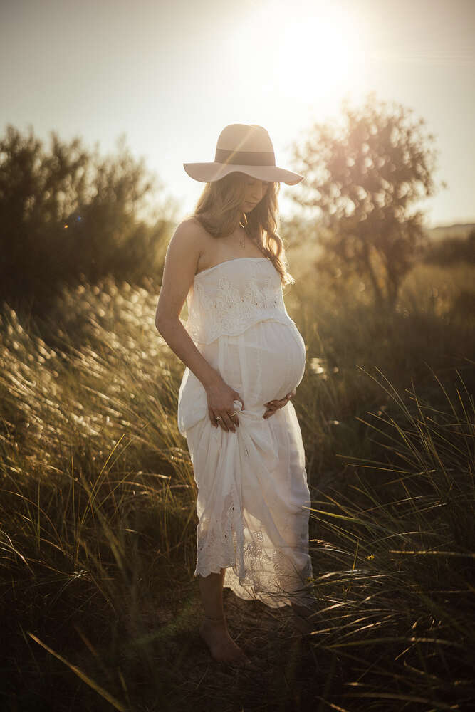 Schwangere Frau in Schillig (Werner Philipps)