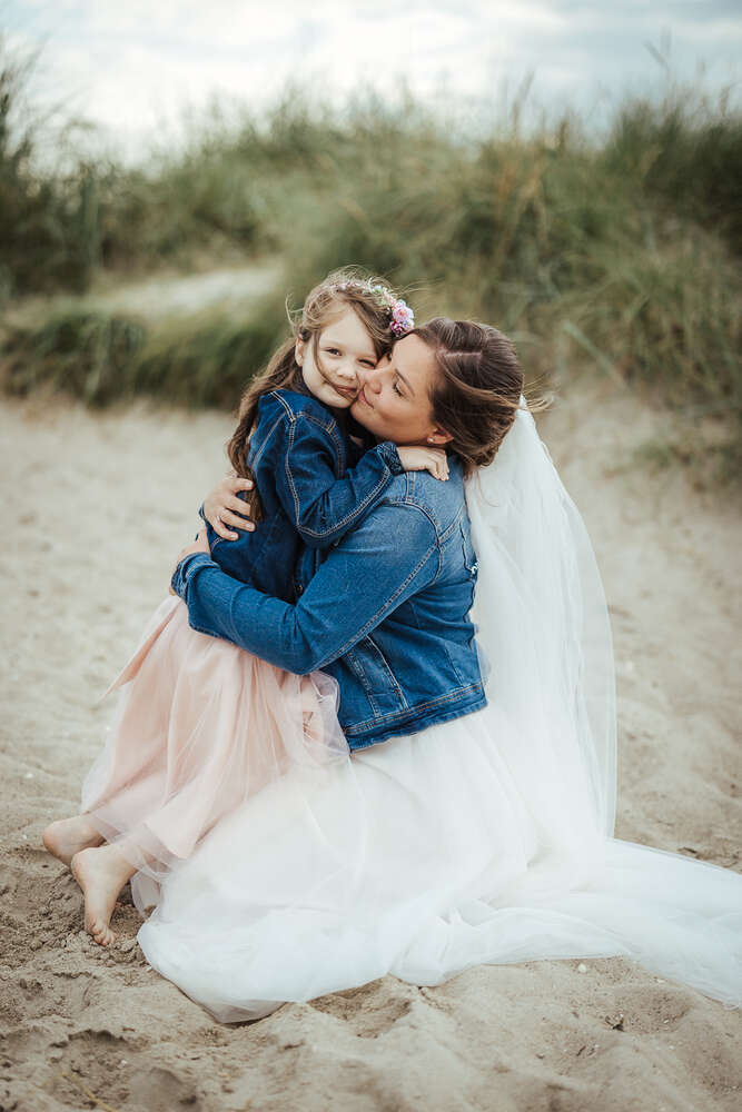 Mutter und Tochter in Schillig (Werner Philipps)