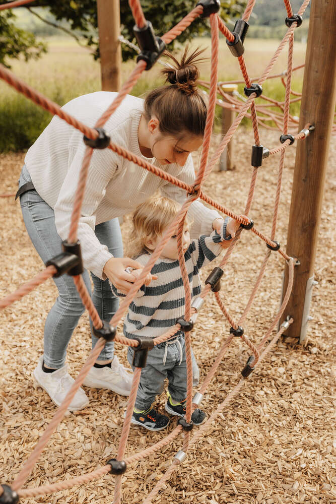 Kindergarten Spielplatz Fotoshooting in Leipzig (Franziska Kriening Fotografie)