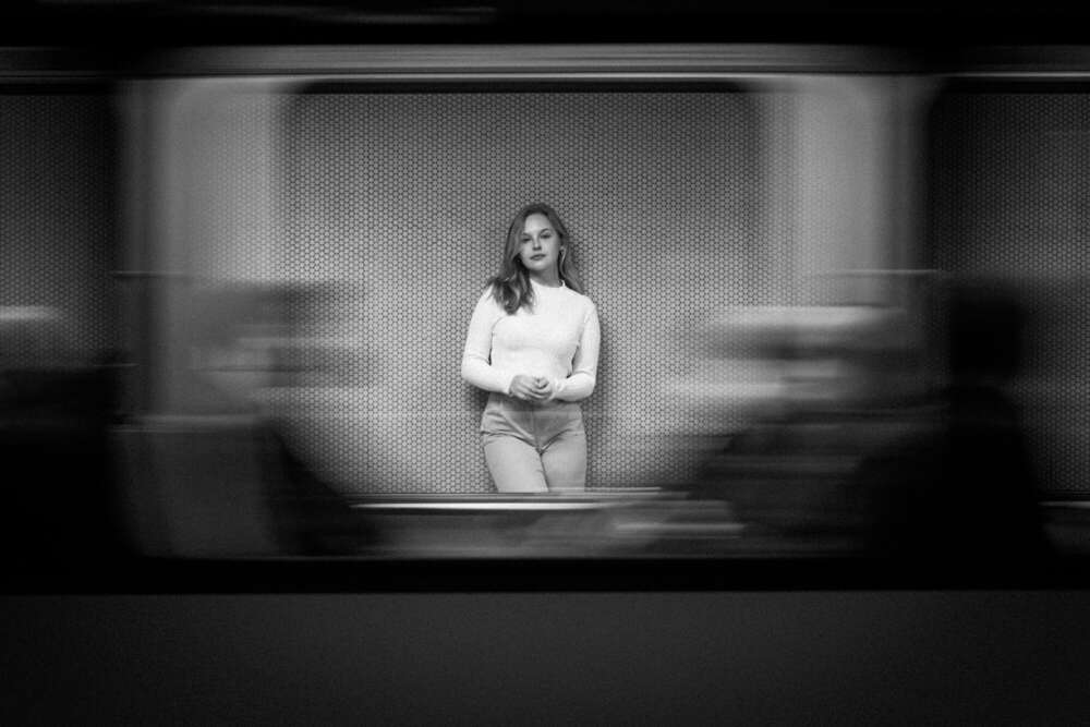 Portrait in der U-Bahn (JFK Photography)