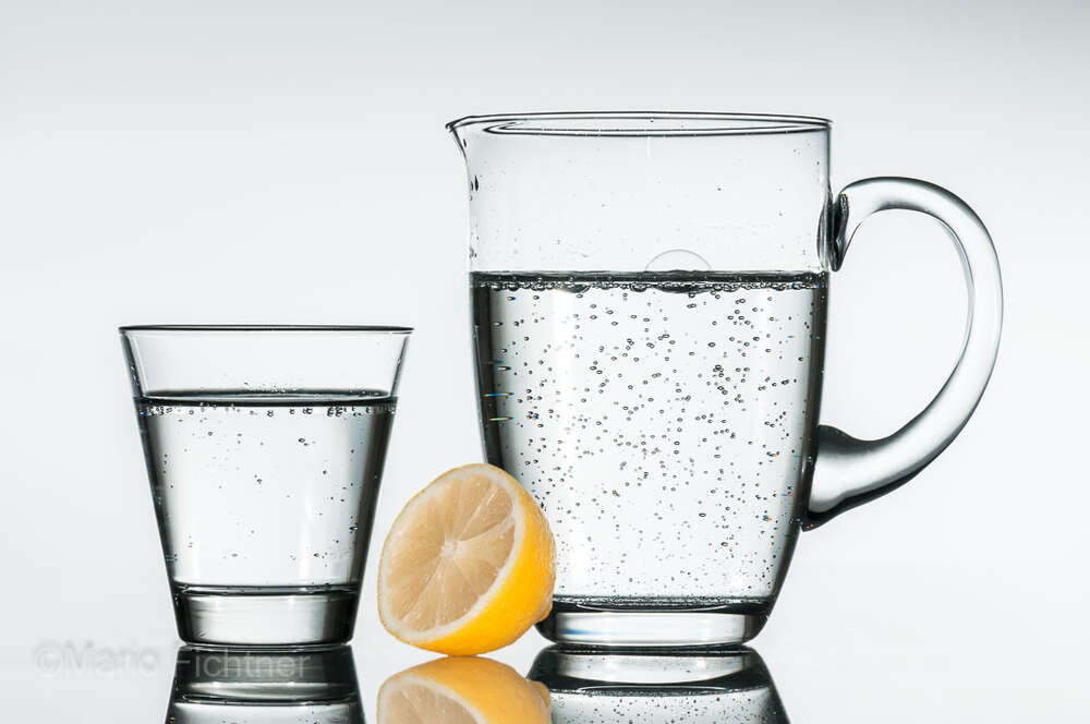 Glas im Studio (Fichtner Fotodesign)