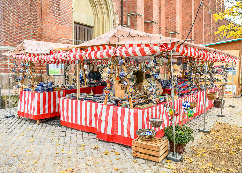 Verkaufsstand vor Ort (Fichtner Fotodesign)