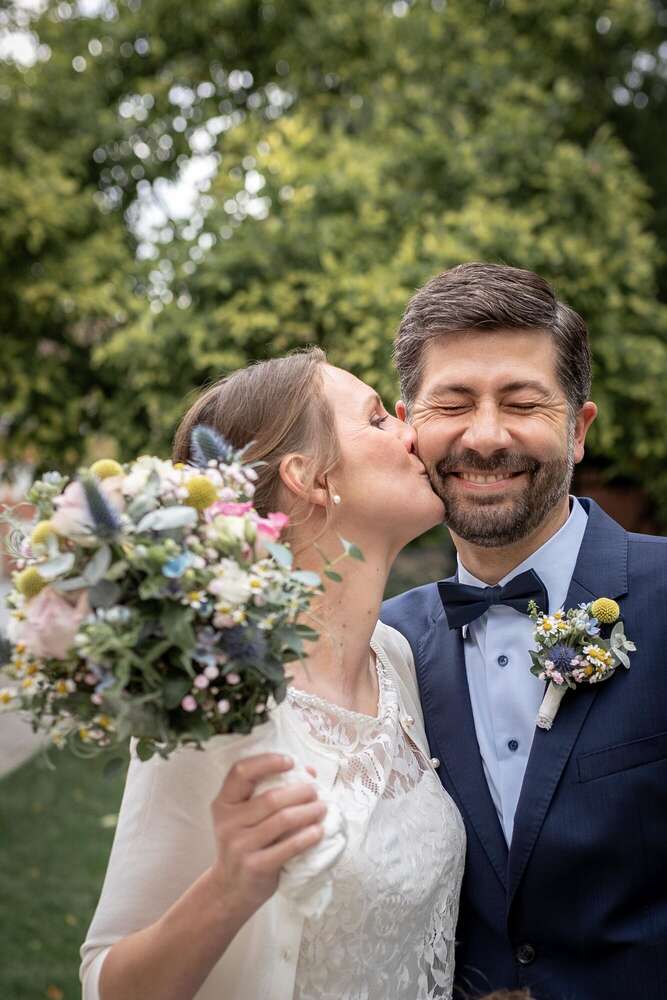 spontaner Kuss (jetztzeit Fotografie)