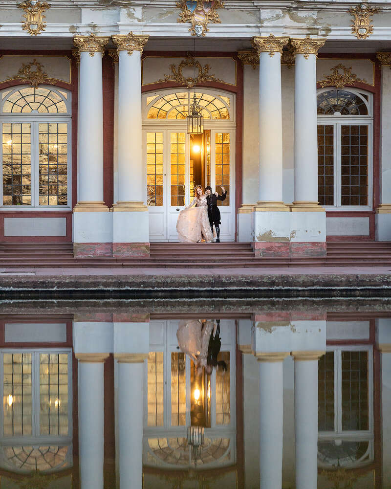 Hochzeit in Schloss Bruchsal (Ervin Filipich Fotograf)