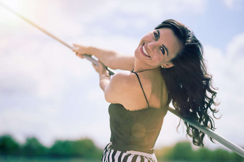 Portrait Outdoor Frau (Flexi Fotografie Dr. Dominic Diechle)