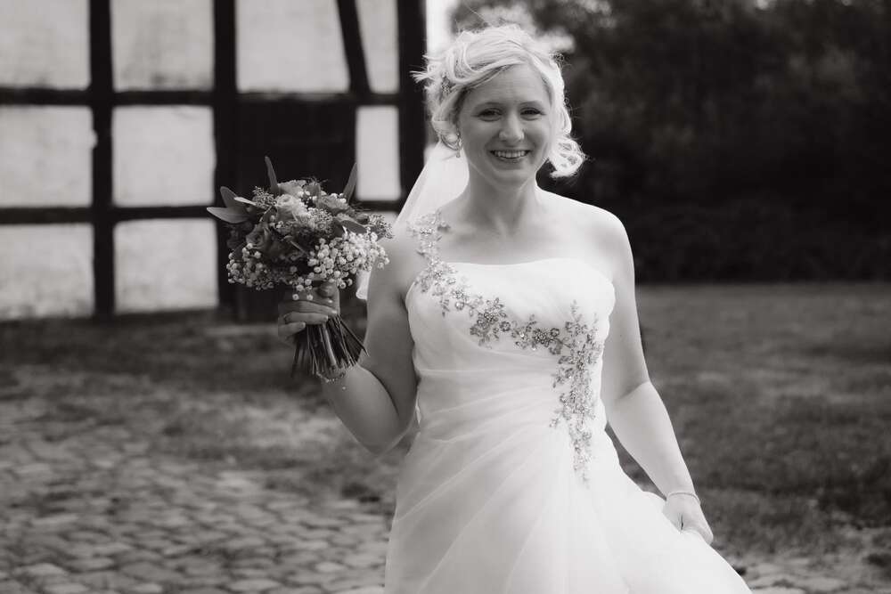 Hochzeit Braut (Portraitilio)