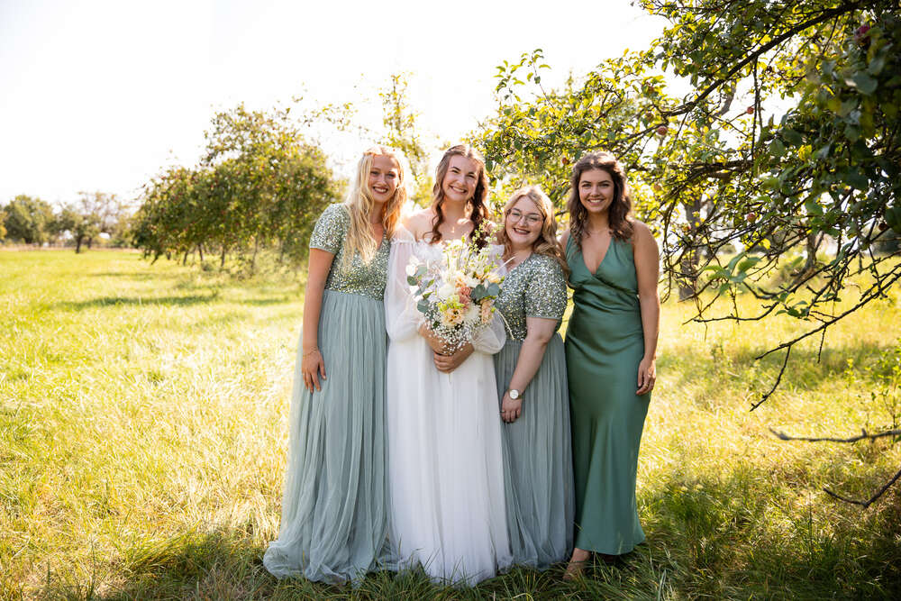 Brautjungfern (Kerstin Schmidt Fotografie)