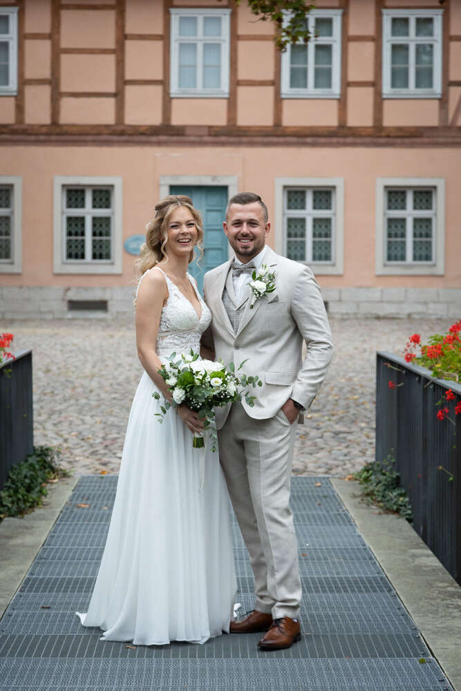 Hochzeitsfoto klassisch (Kimberly Hafke Fotografie)