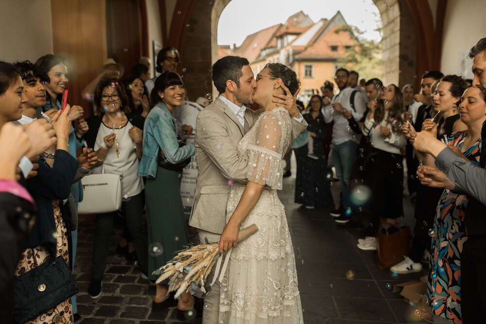 Standesamt Hochzeit im alten Rathaus an der oberen Brücke Bamberg (Daniel Koehler Fotografie)