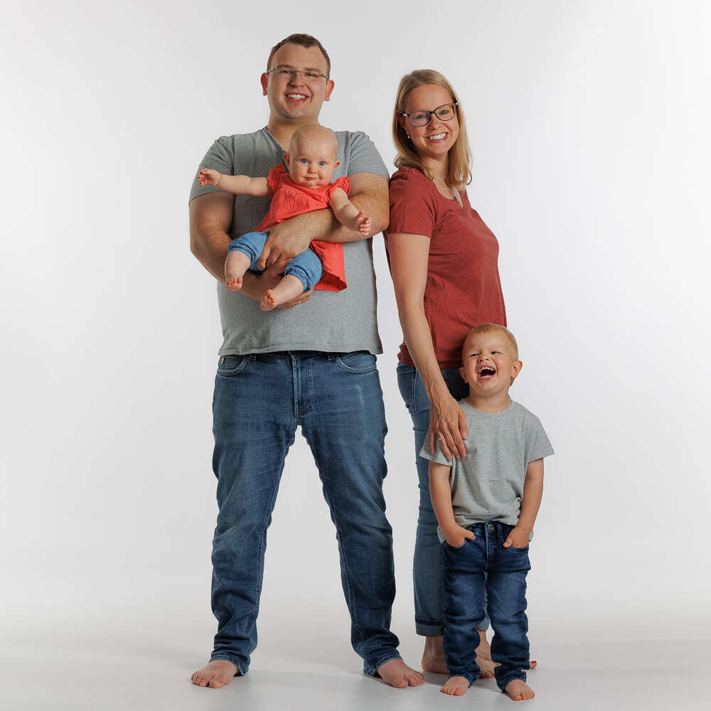 Familie im Studio  (PHOTOGRAPHIE meikedietz)