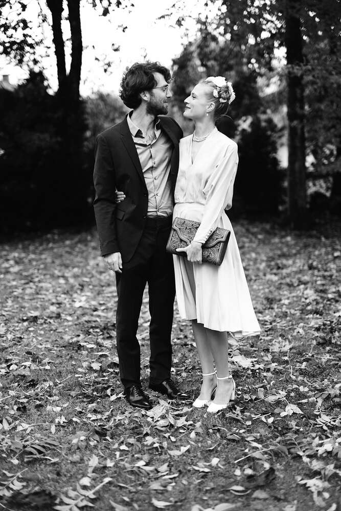 Brautpaar am Standesamt in Rottach-Egern (Jennifer Hartmann | Photography & Artist)