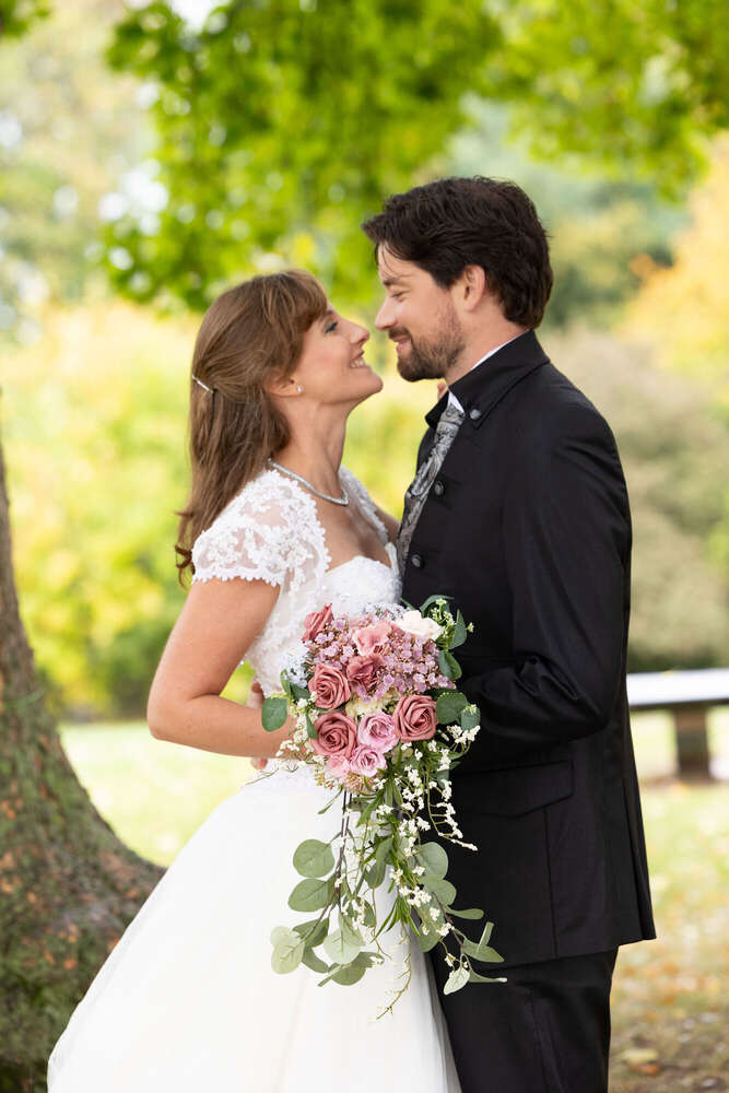 After Wedding Shooting im Schloss Solitude in Stuttgart