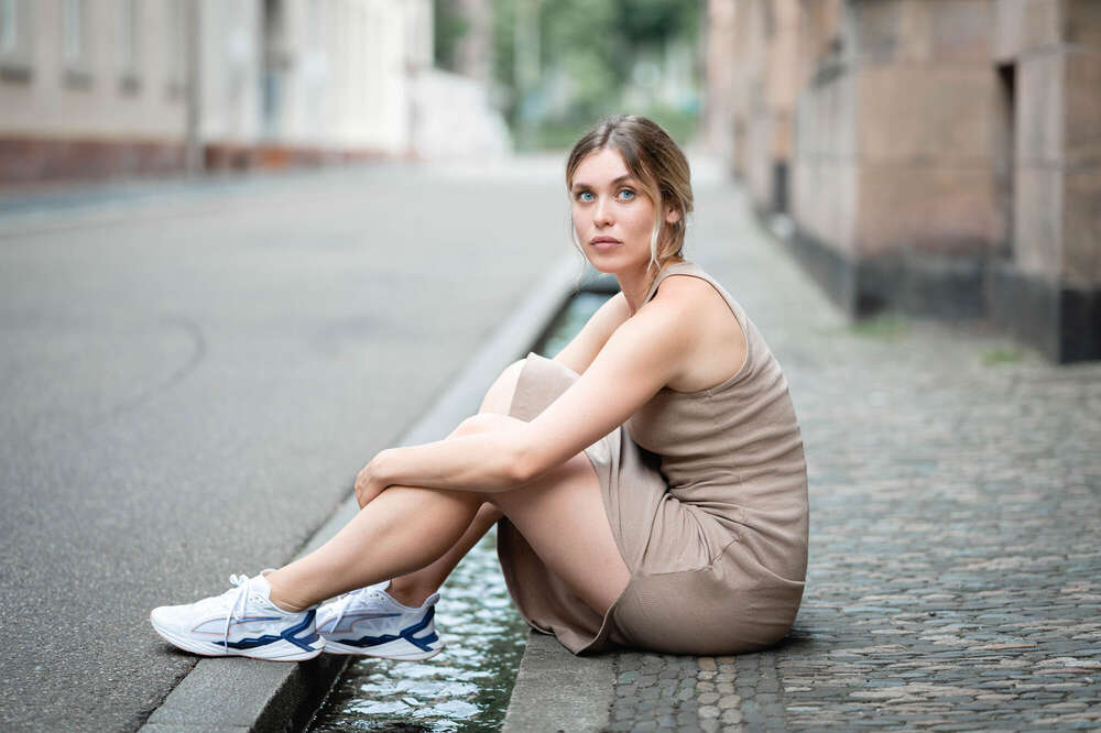 Street-Portrait in Freiburg (Joachim Hoppe Fotografie)