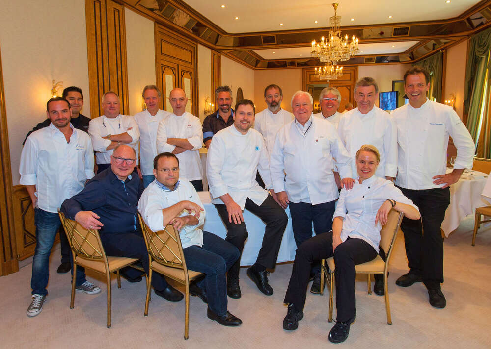 Sterneköche von München im Königshof (Vorblidlicht)