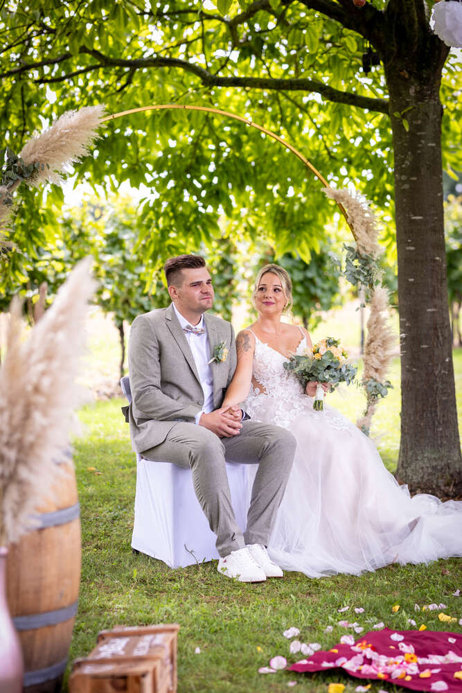 Trauung Paaraufnahme (Antonia Moers Photography)