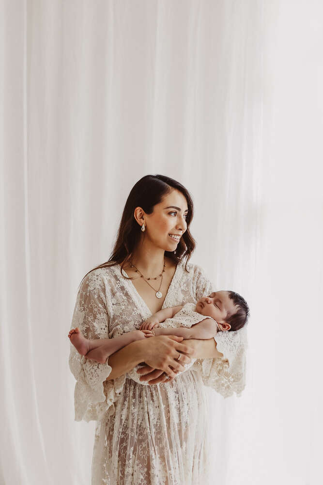 Mutter mit Baby (Marta Moskalik Photography)