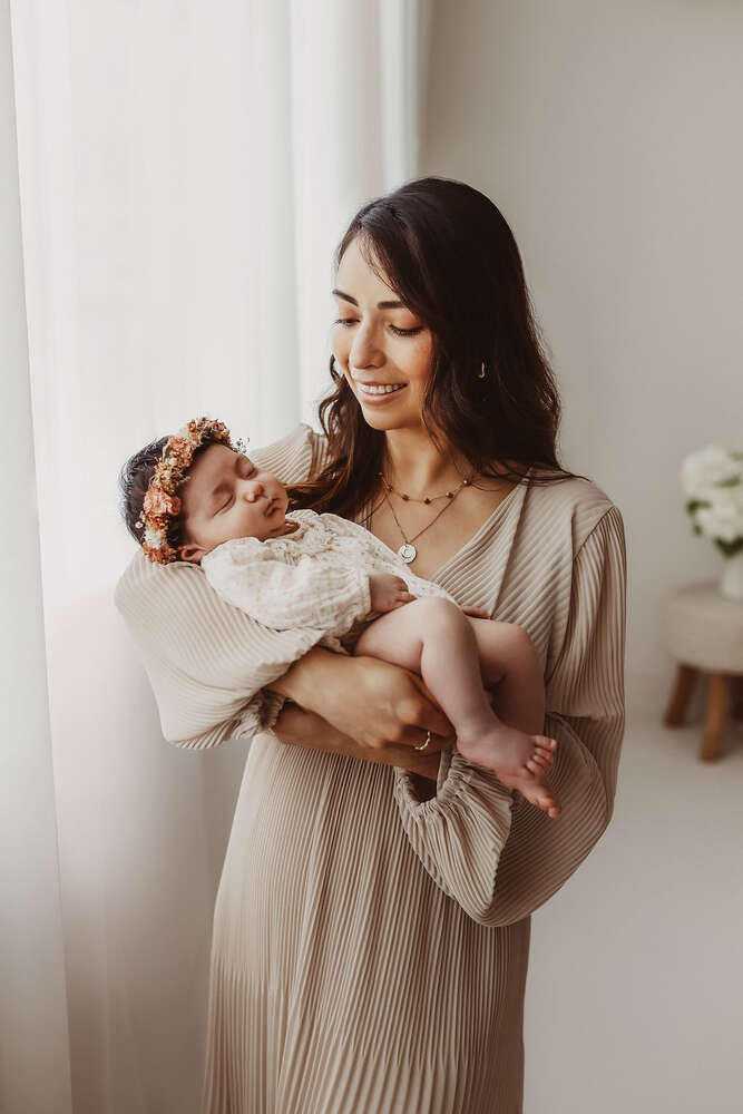 Mama mit Baby (Marta Moskalik Photography)