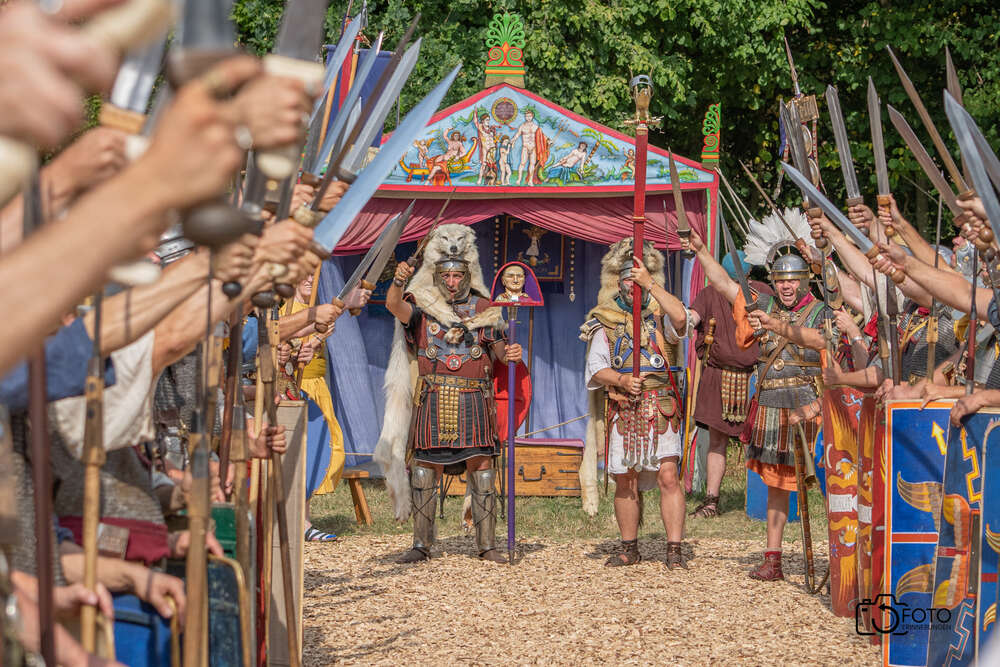 R&ouml;merfest in Augst (fotoerinnerungen.ch)