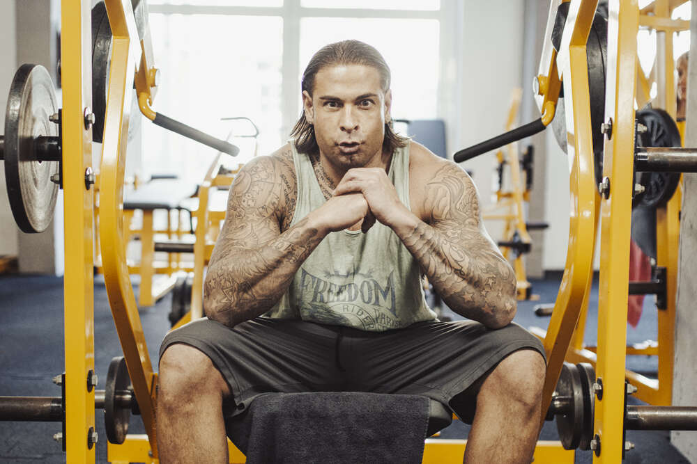 Ex-Fußballer und Wrestler Tim Wiese (Dennis Williamson)