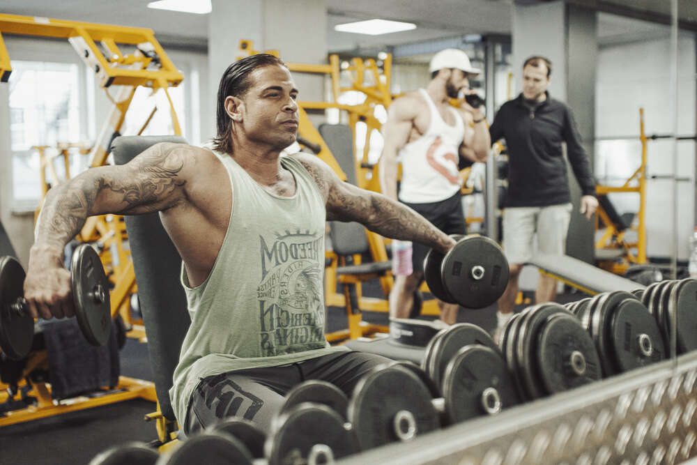 Ex-Fußballer und Wrestler Tim Wiese (Dennis Williamson)