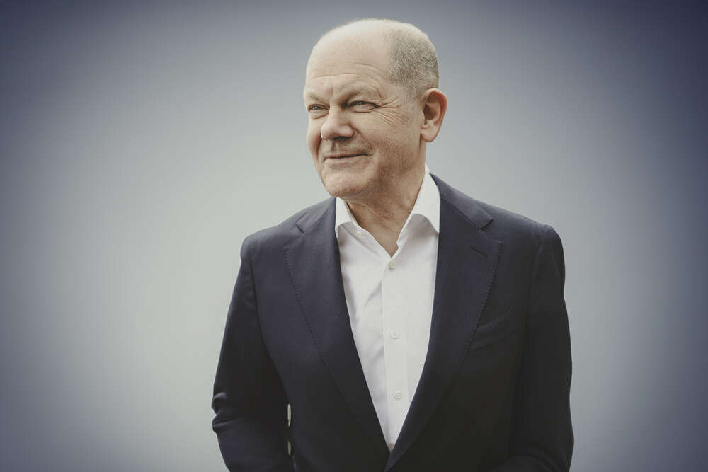 Bundeskanzler Olaf Scholz (Dennis Williamson)