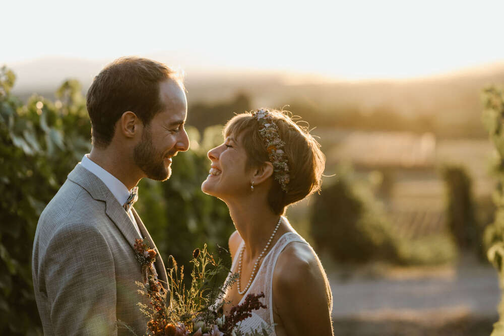 Sommerhochzeit in den Weinbergen (Sabine Steffens)