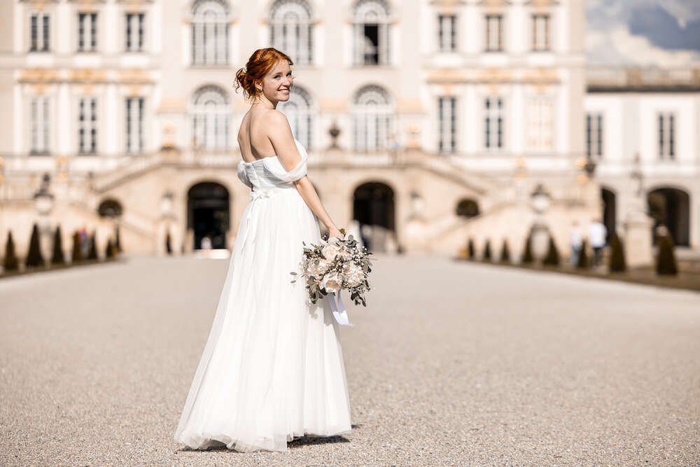 Hochzeit im Schloss Nymphenburg in M&uuml;nchen (Naturblickfotografie)