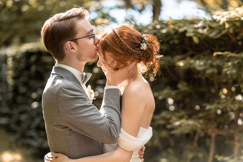 Hochzeit im Schloss Nymphenburg in M&uuml;nchen (Naturblickfotografie)