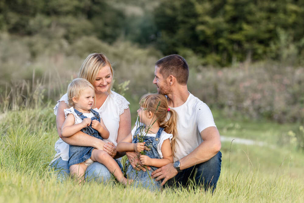  Familienfotos in der Natur (Naturblickfotografie)