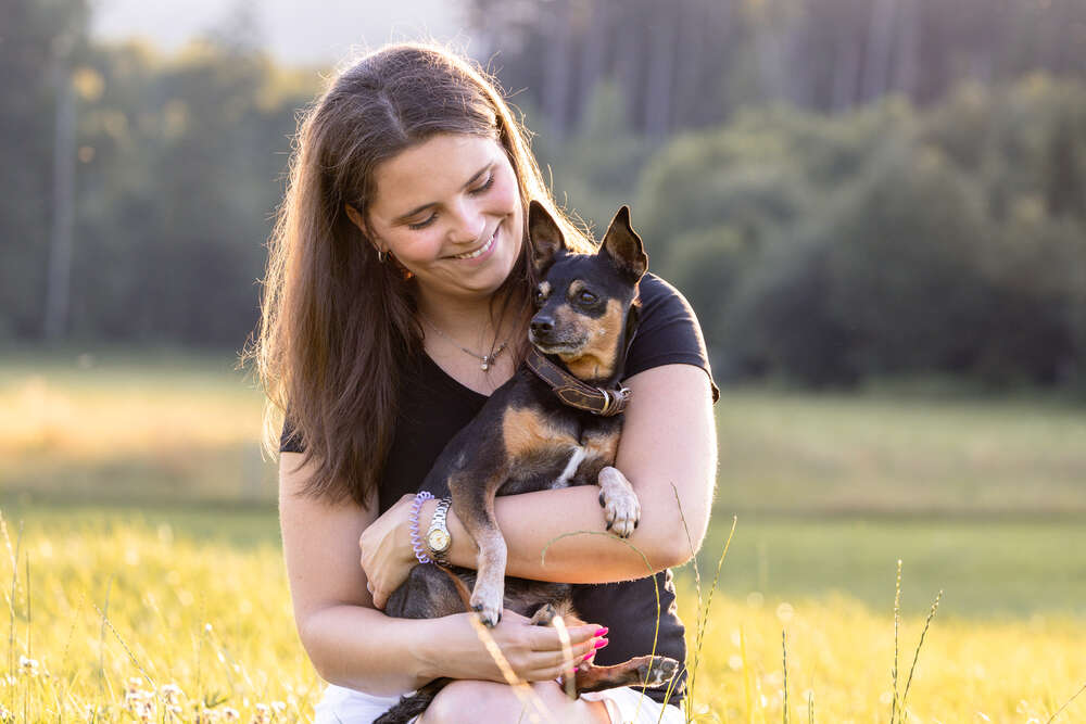 Haustiershooting in der Natur (Naturblickfotografie)