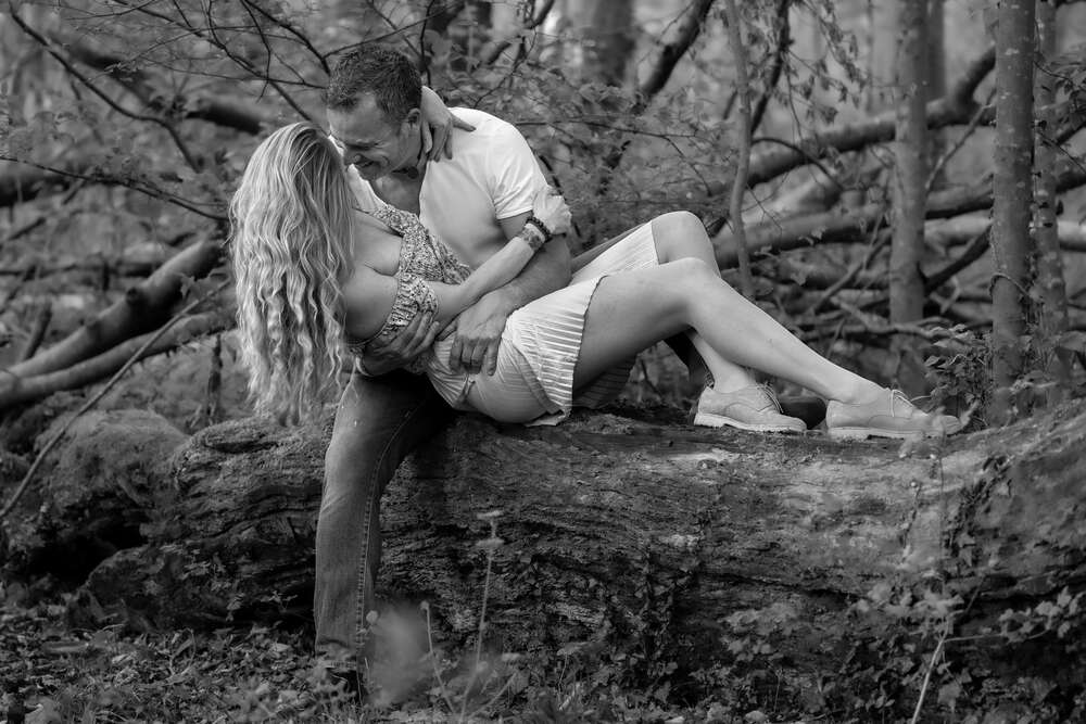 Paarshooting in der Natur (Naturblickfotografie)