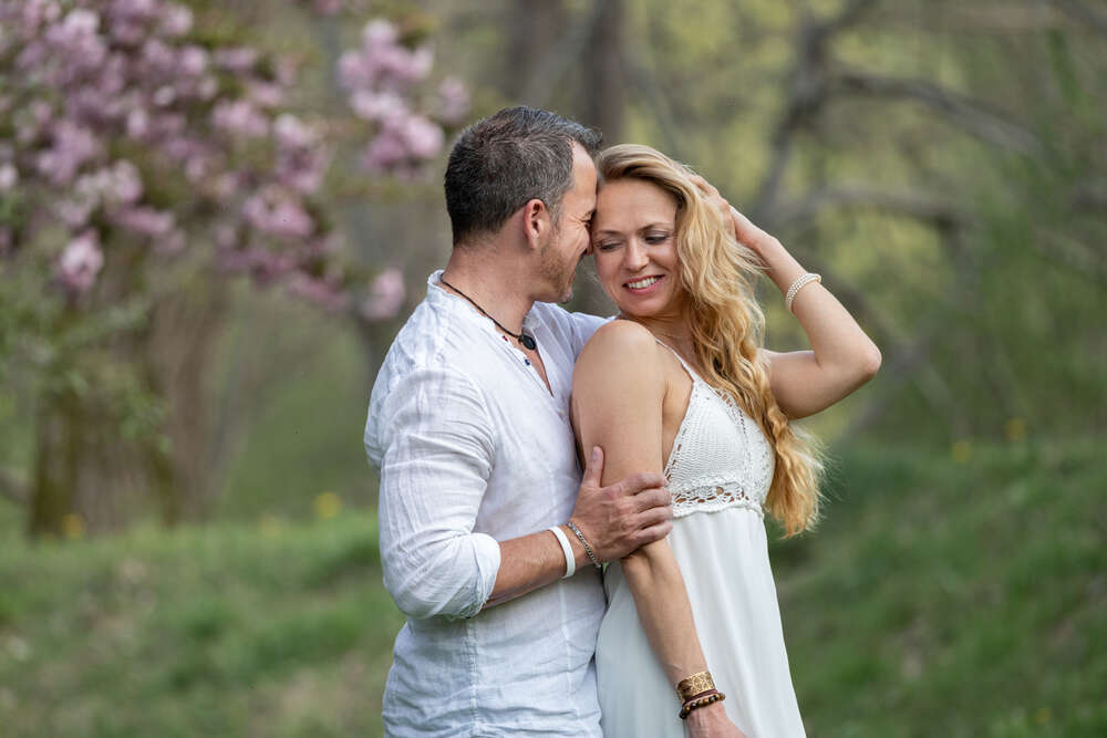 Paarshooting in der Natur (Naturblickfotografie)
