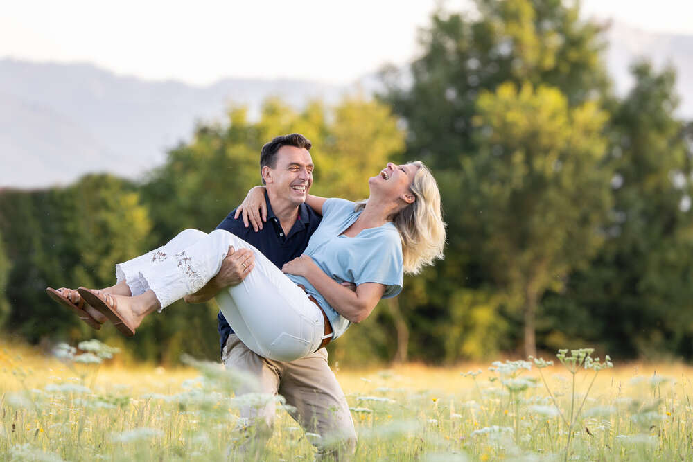 Paarshooting in der Natur (Naturblickfotografie)