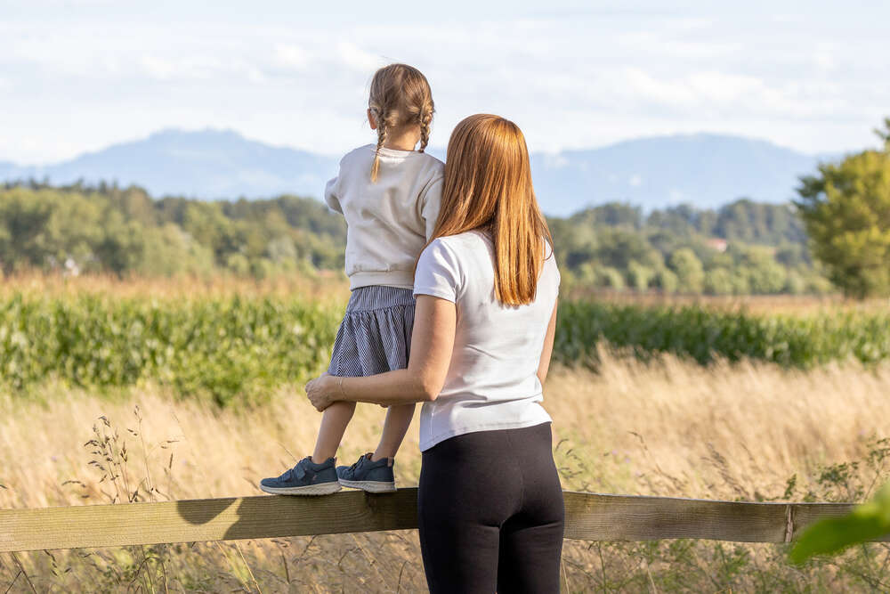 Familienfotos in der Natur (Naturblickfotografie)