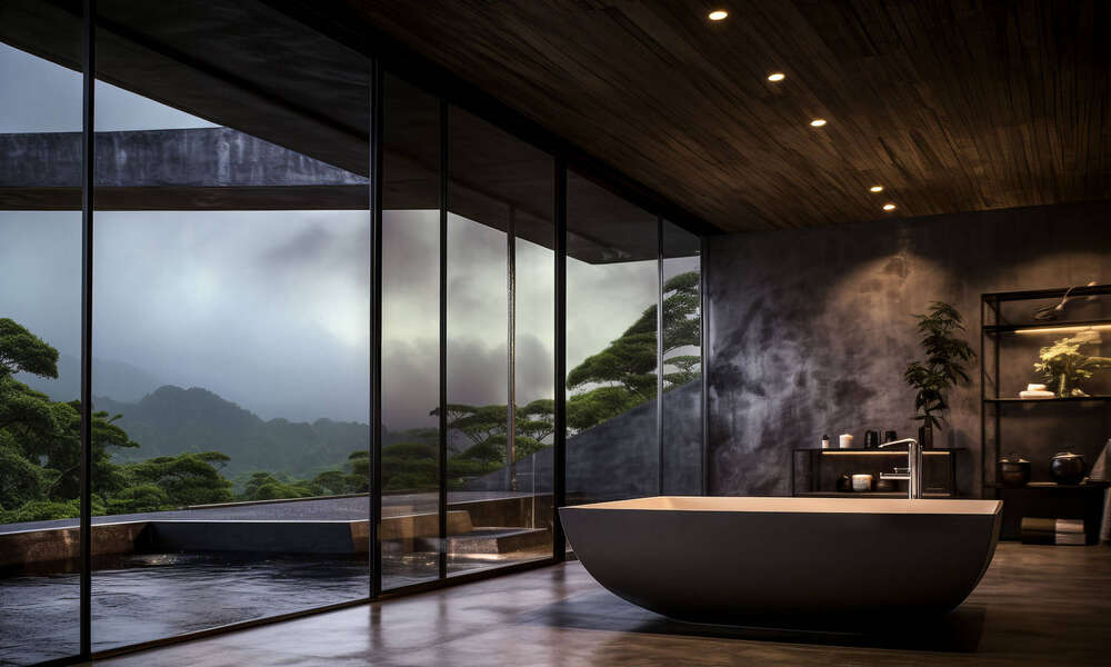 Architekturfotografie Bathroom (GREYWALL)